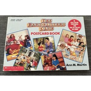 THE BABYSITTERS CLUB Postcard Book 1991 Scholastic 1st Printing 30 Post Cards